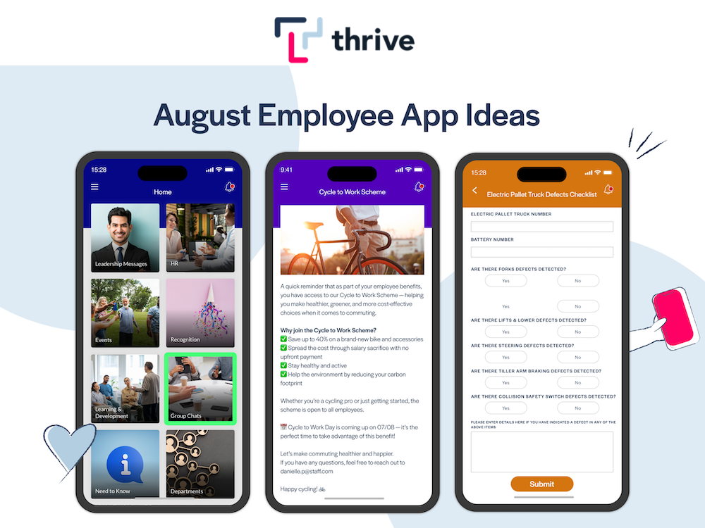 Image for Awesome August Ideas to Give Your Thrive App a Big Boost!
