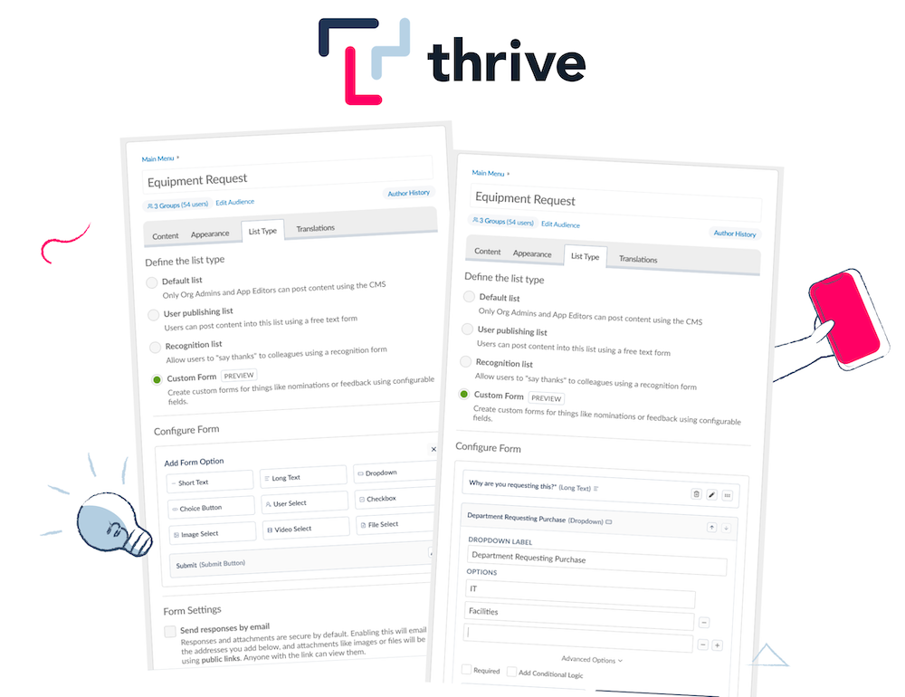 Formbuilder Announcement Header
