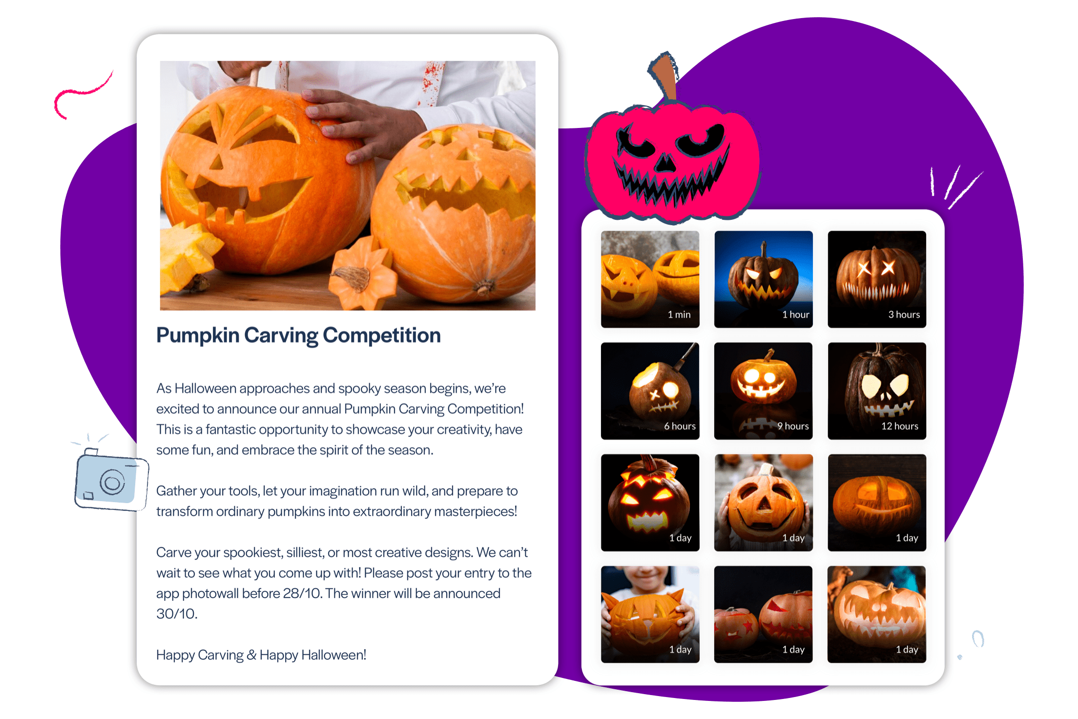 Pumpkin Carving Competition min